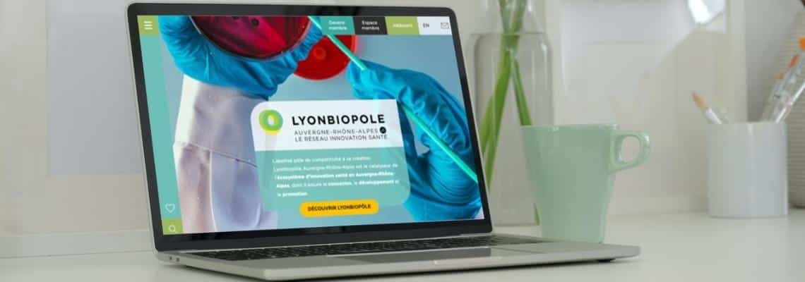 Lyonbiopole : Refonte de 3 sites internet biotech